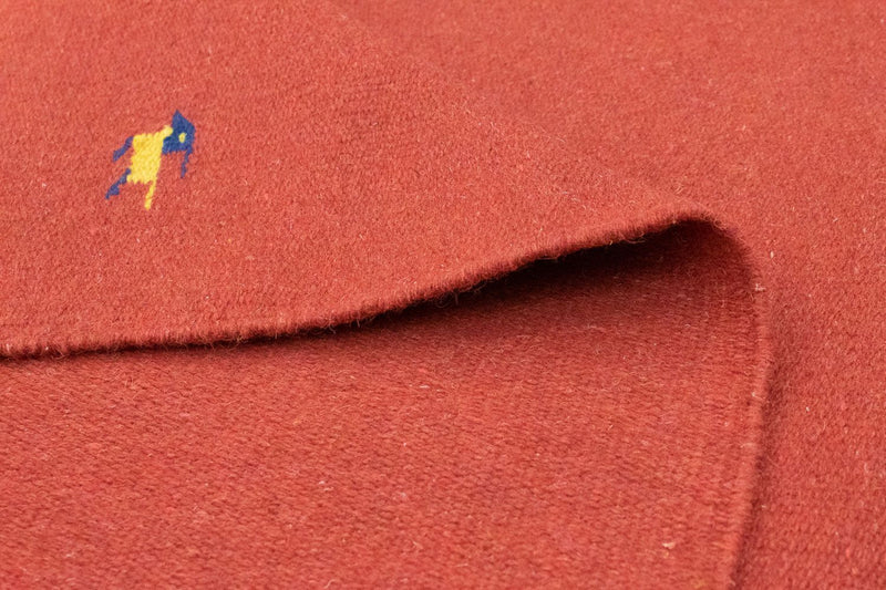 Tapis Kelim - Tendance - 180 x 120 cm - rouge