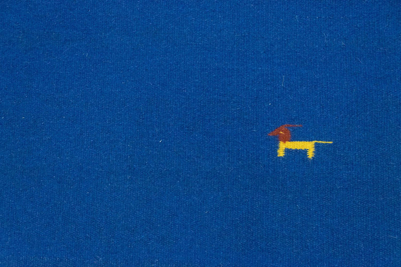 Tapis Kelim - Tendance - 180 x 120 cm - bleu
