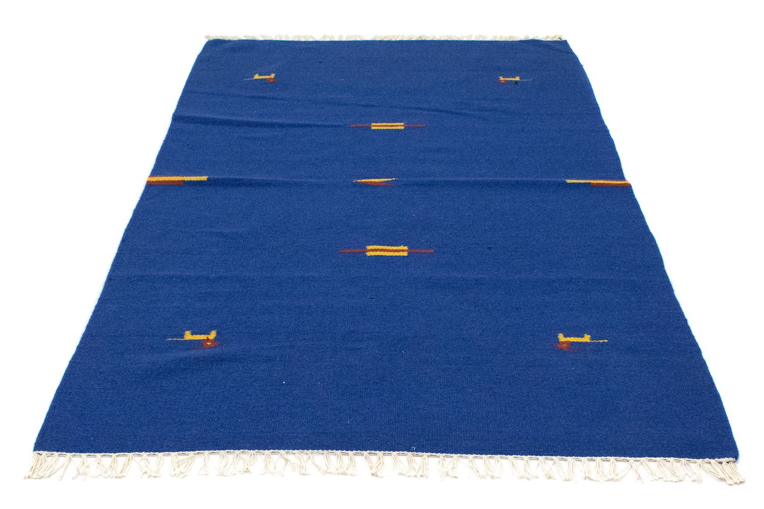Tapis Kelim - Tendance - 180 x 120 cm - bleu