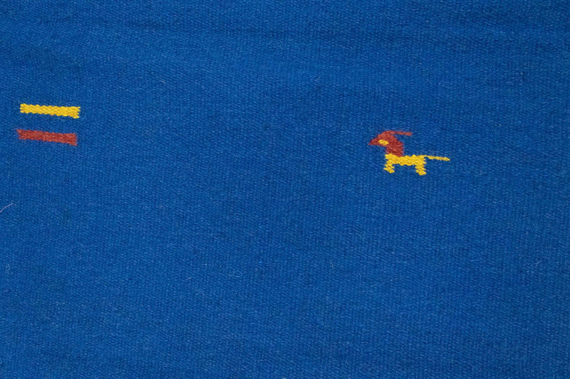 Tapis Kelim - Tendance - 180 x 120 cm - bleu