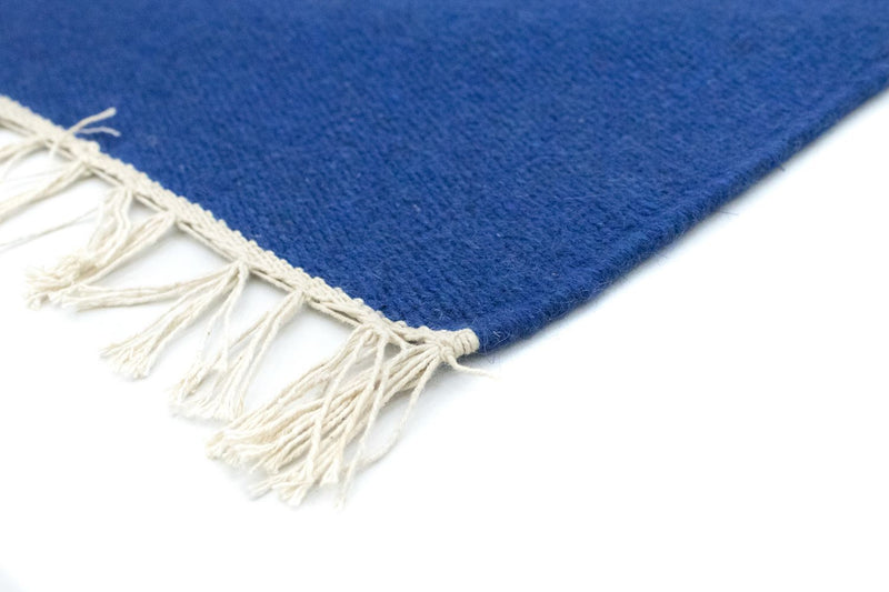Tapis Kelim - Tendance - 180 x 120 cm - bleu