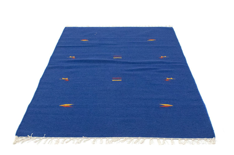 Tapis Kelim - Tendance - 180 x 120 cm - bleu