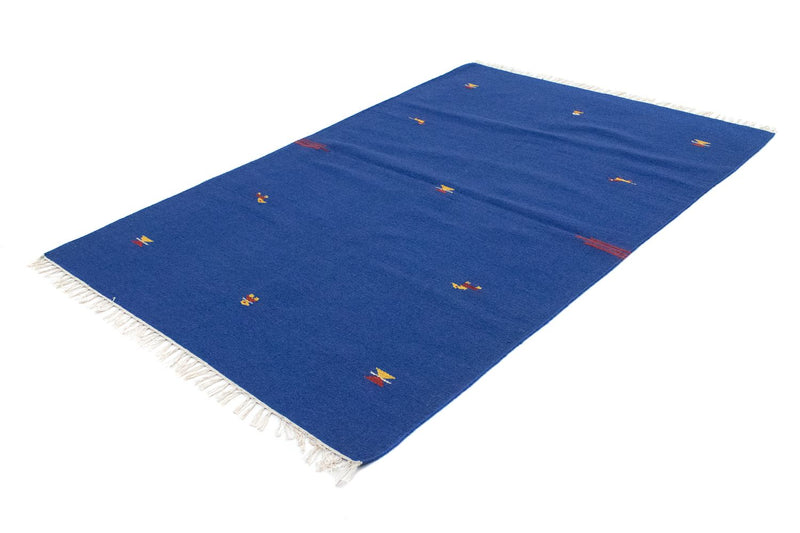 Tapis Kelim - Tendance - 180 x 120 cm - bleu