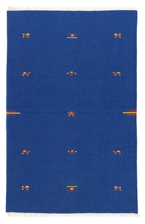 Tapis Kelim - Tendance - 180 x 120 cm - bleu