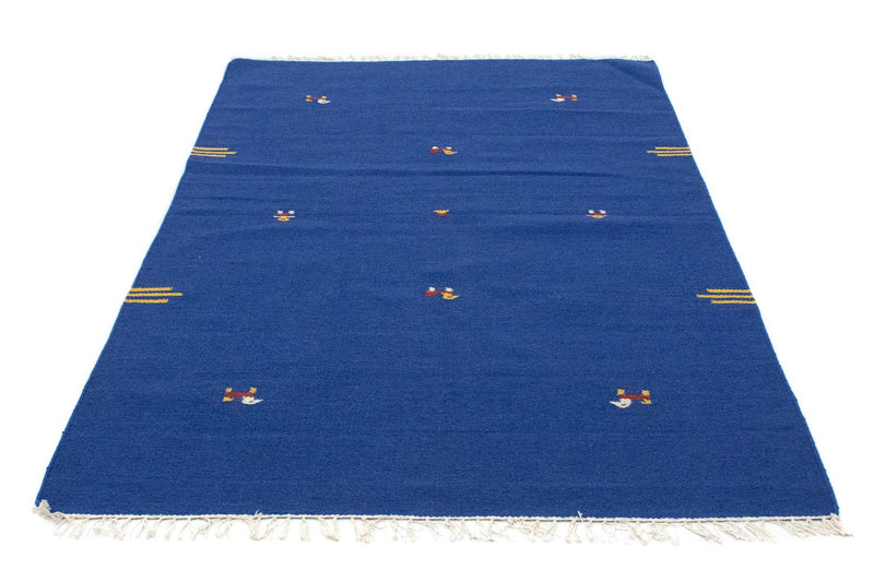 Tapis Kelim - Tendance - 180 x 120 cm - bleu