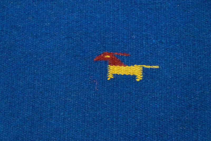 Tapis Kelim - Tendance - 180 x 120 cm - bleu