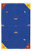 Tapis Kelim - Tendance - 180 x 120 cm - bleu