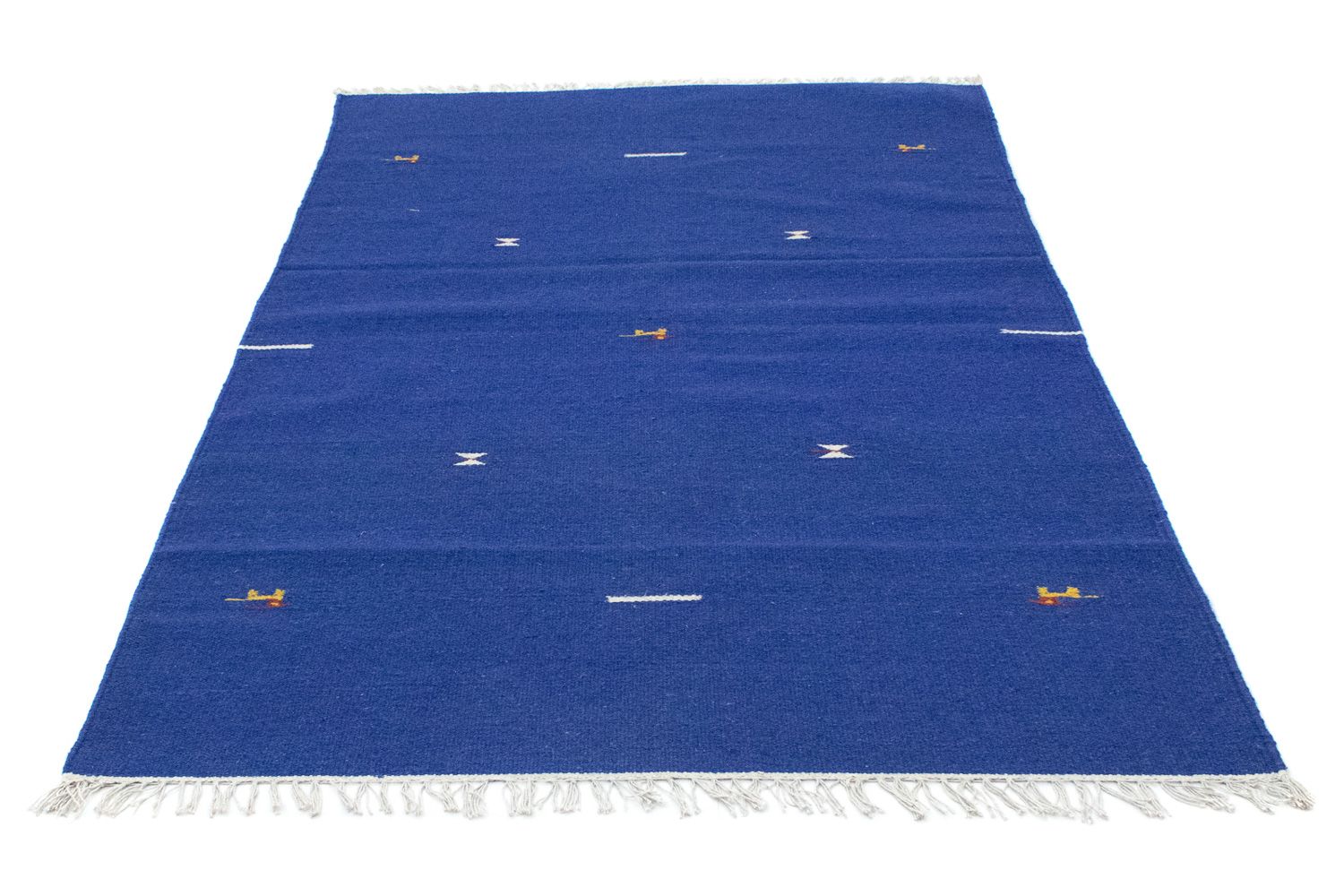 Tapis Kelim - Tendance - 180 x 120 cm - bleu