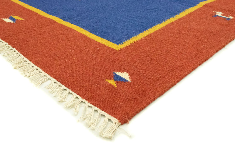 Tapis Kelim - Tendance - 300 x 200 cm - bleu