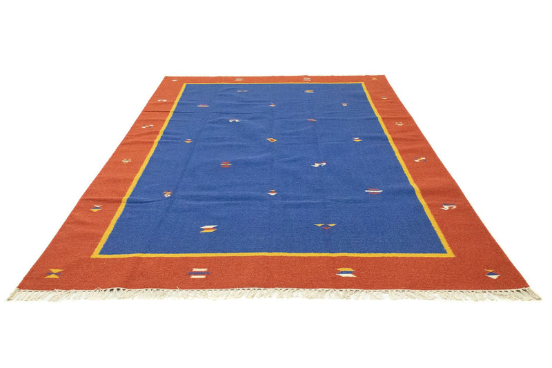 Tapis Kelim - Tendance - 300 x 200 cm - bleu