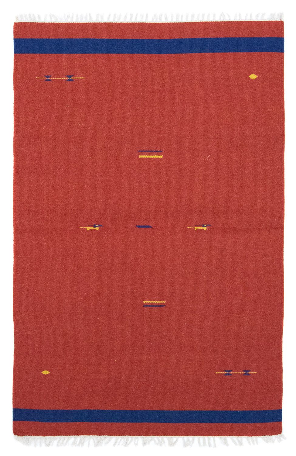 Tapis Kelim - Tendance - 180 x 120 cm - rouge