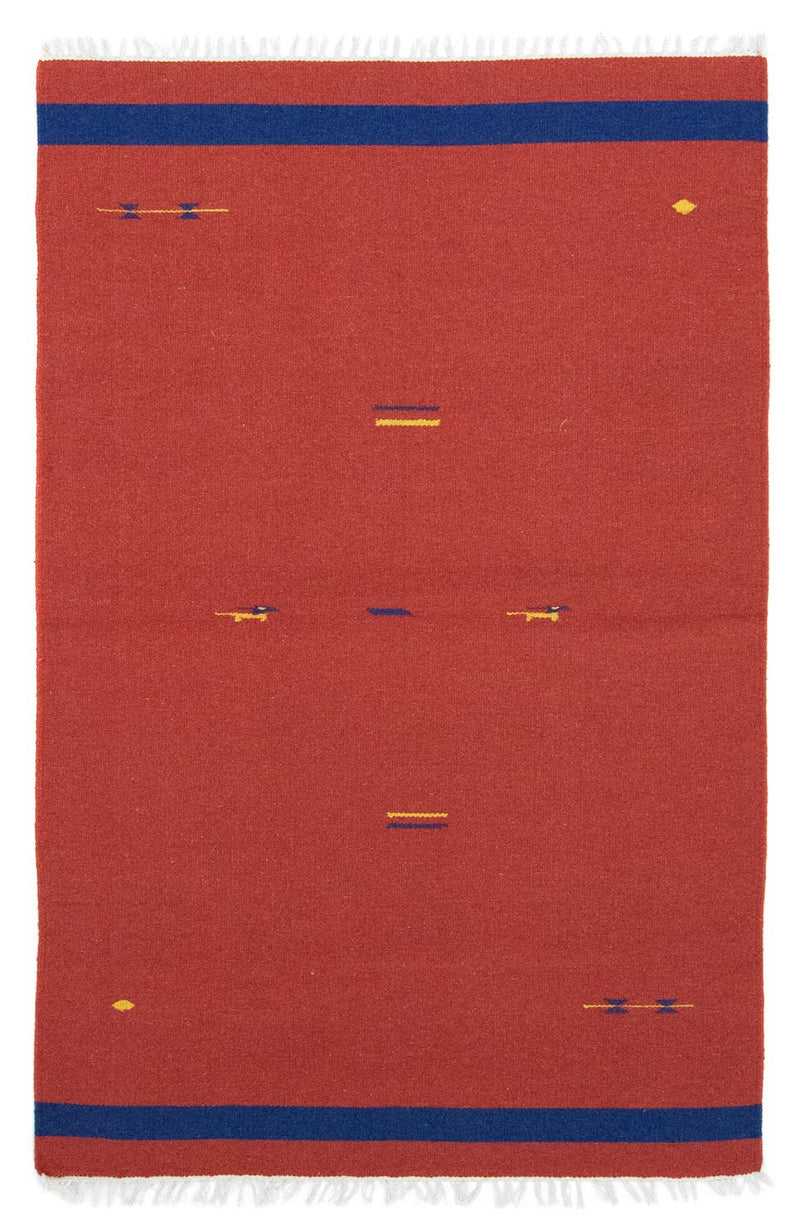 Tapis Kelim - Tendance - 180 x 120 cm - rouge
