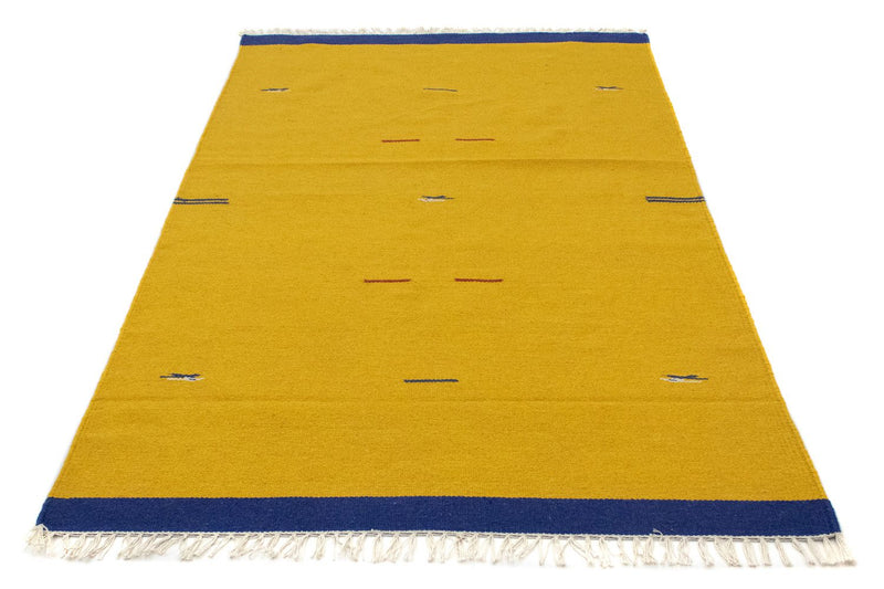 Tapis Kelim - Tendance - 180 x 120 cm - jaune