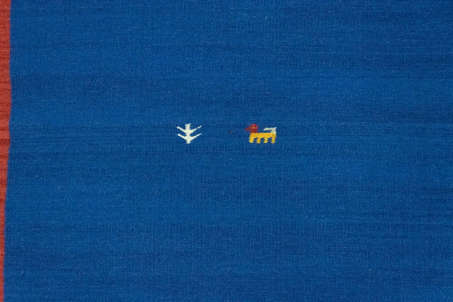 Tapis Kelim - Tendance - 180 x 120 cm - bleu