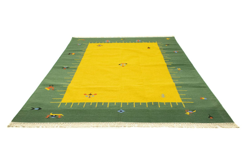 Tapis Kelim - Tendance - 300 x 200 cm - jaune