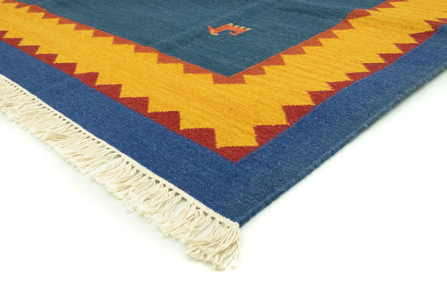 Tapis Kelim - Tendance - 300 x 200 cm - bleu
