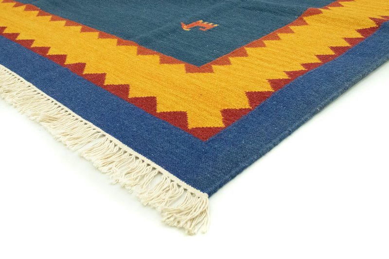 Tapis Kelim - Tendance - 300 x 200 cm - bleu