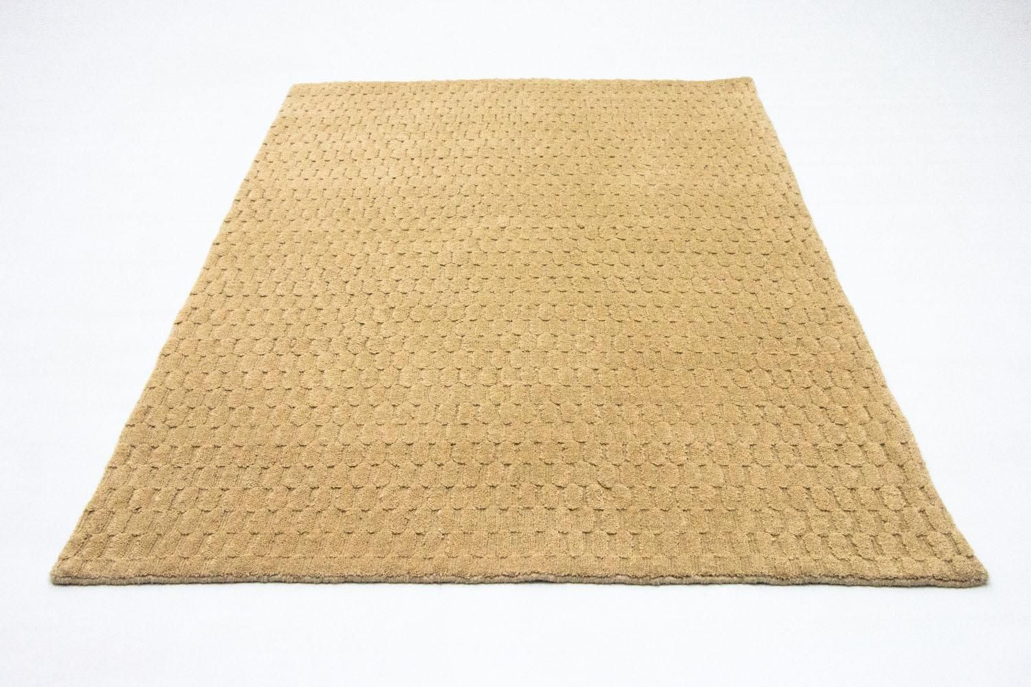 Tapis en laine - 177 x 125 cm - beige