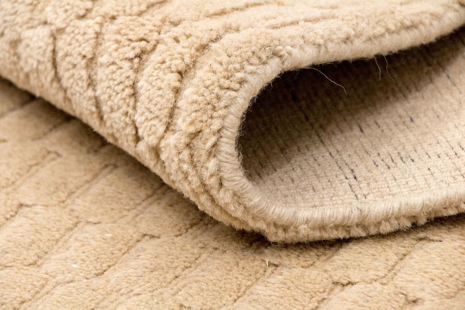 Tapis en laine - 177 x 125 cm - beige