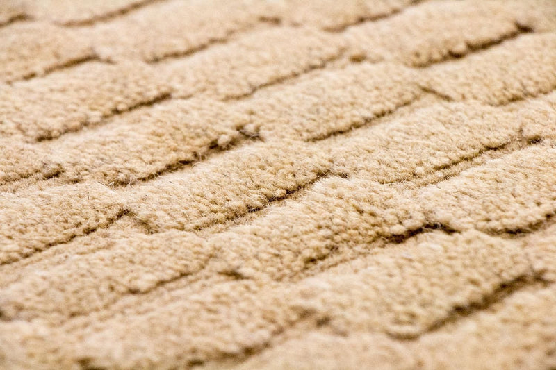 Tapis en laine - 177 x 125 cm - beige