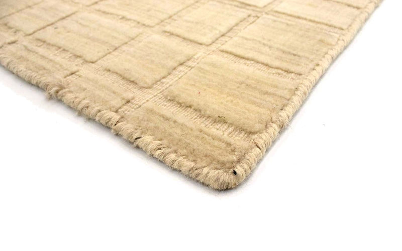 Tapis en laine - 89 x 55 cm - beige