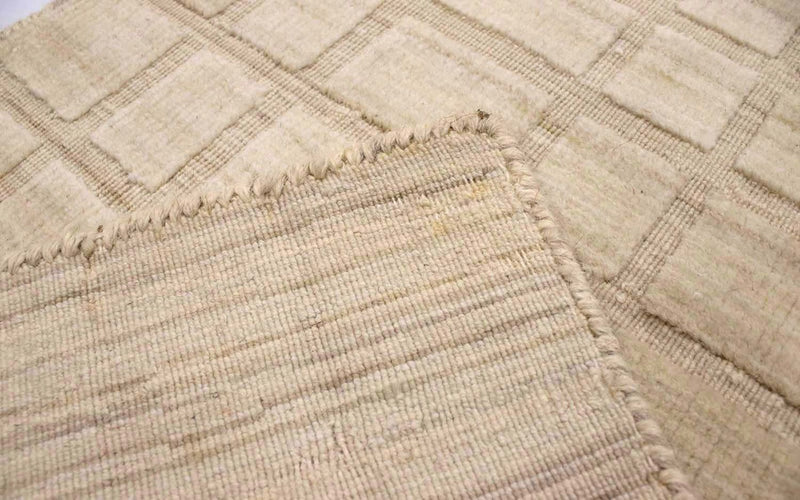 Tapis en laine - 89 x 55 cm - beige