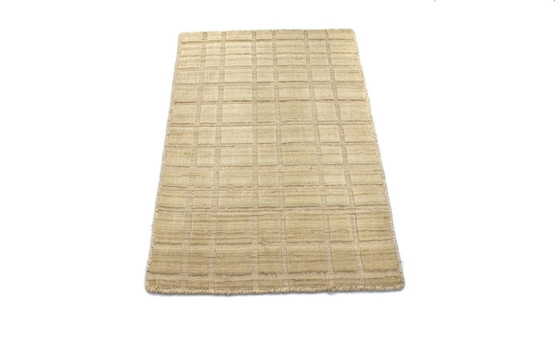 Tapis en laine - 89 x 55 cm - beige