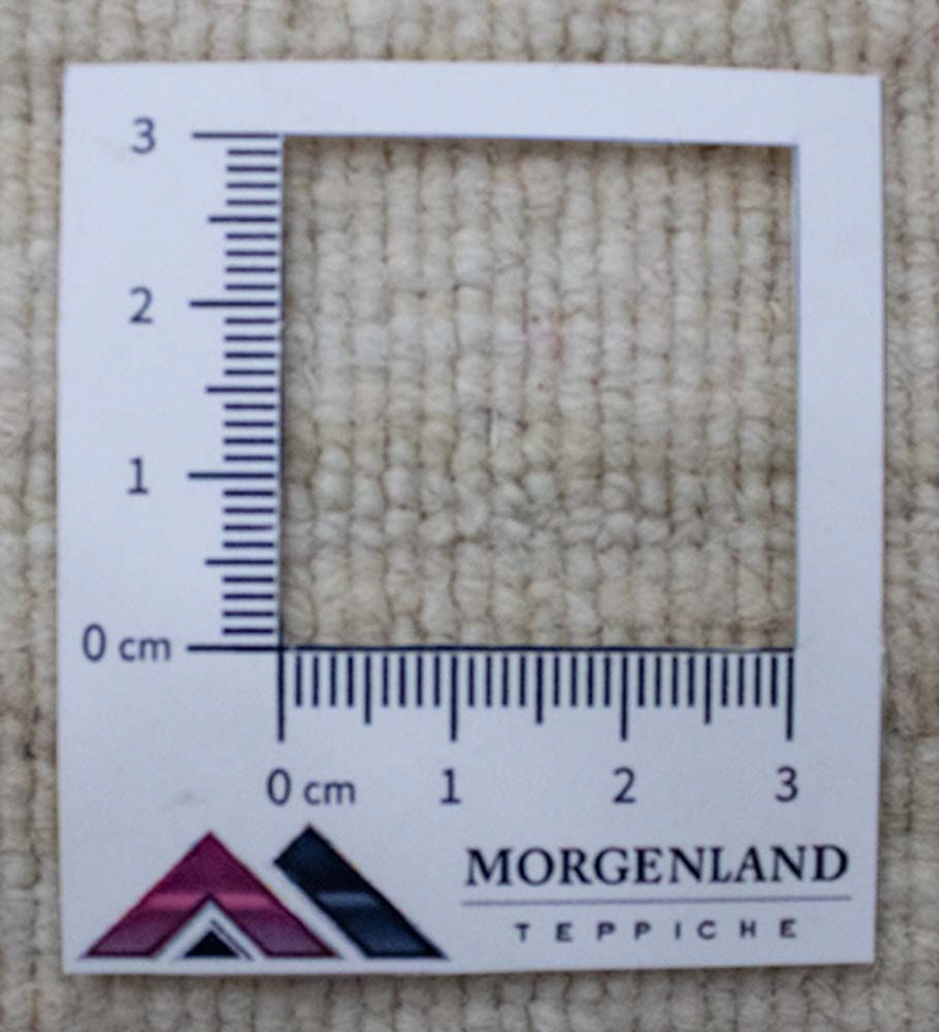 Tapis en laine - 89 x 55 cm - beige