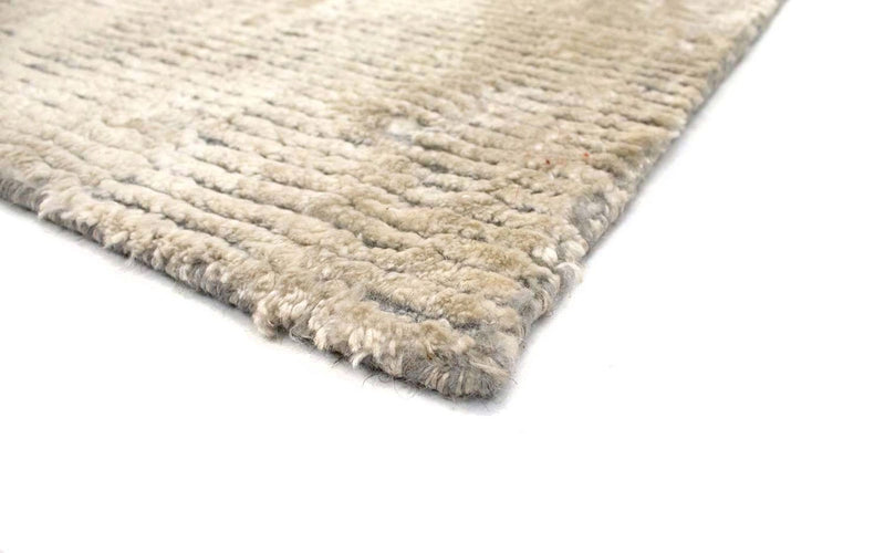 Tapis en viscose - 95 x 65 cm - beige