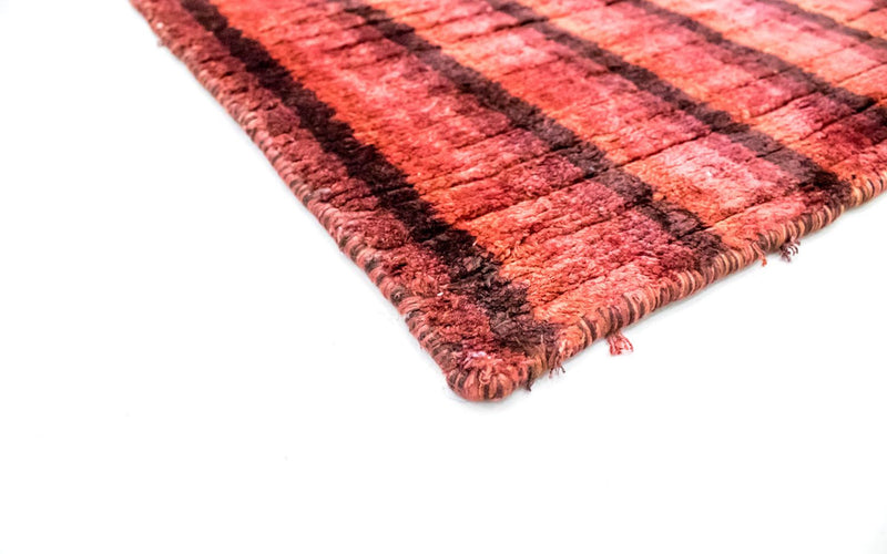 Tapis de couloir Tapis en viscose - 203 x 63 cm - rouge
