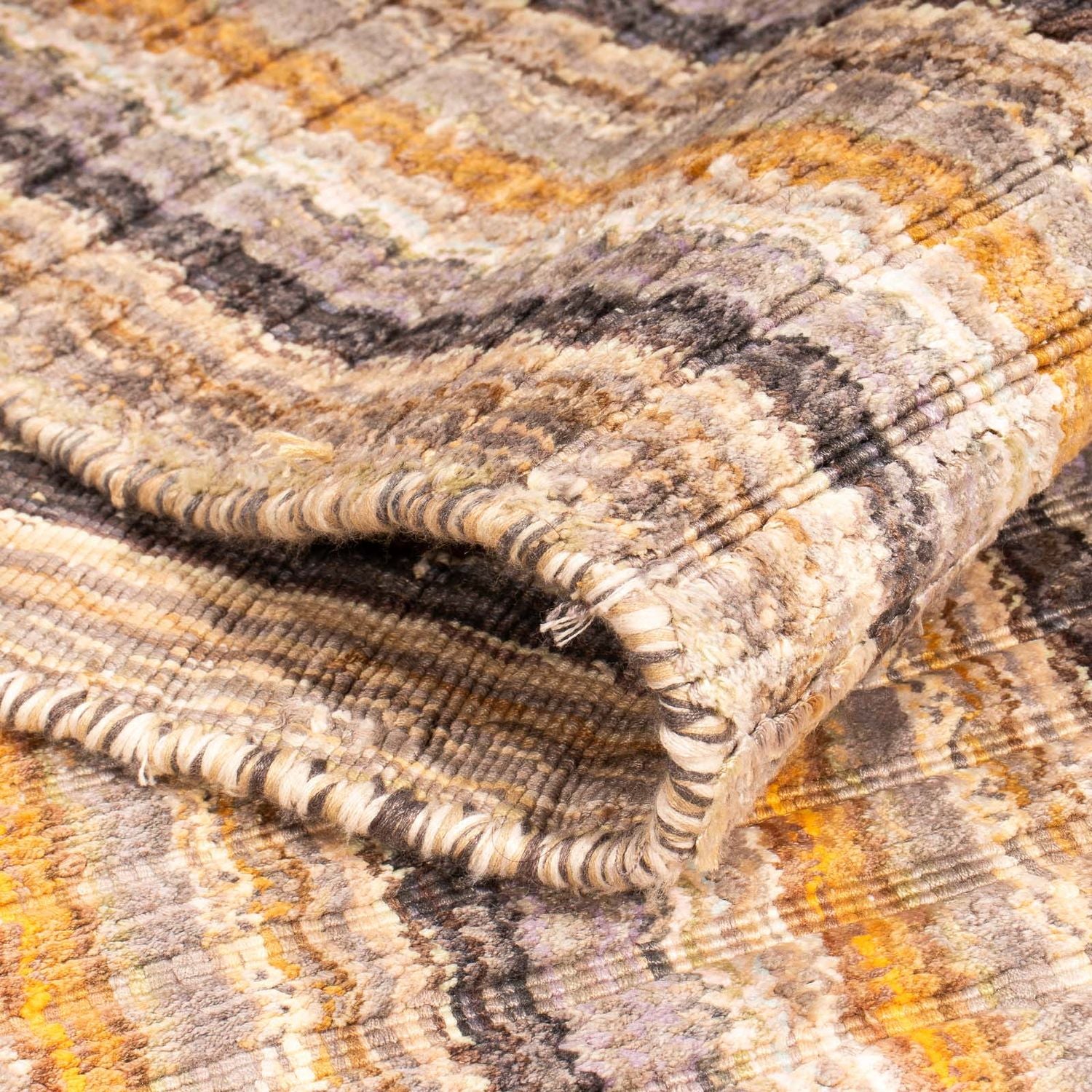 Tapis de couloir Tapis en viscose - 158 x 67 cm - multicolore