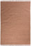 Tapis Kelim - Tendance - 200 x 140 cm - marron clair