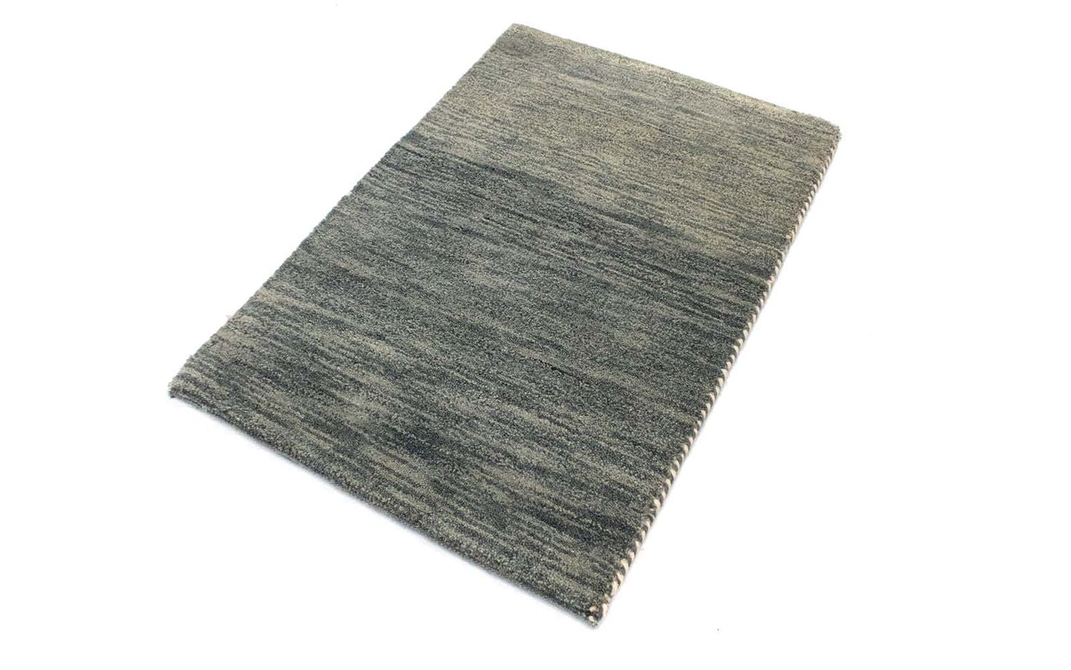 Gabbeh Teppich - Indus 90 x 60 cm - hellgrau