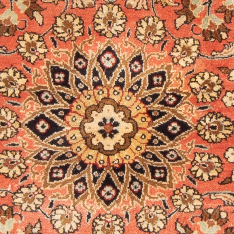 Tapis en soie - Ghom soie - Premium - 80 x 60 cm - rouge