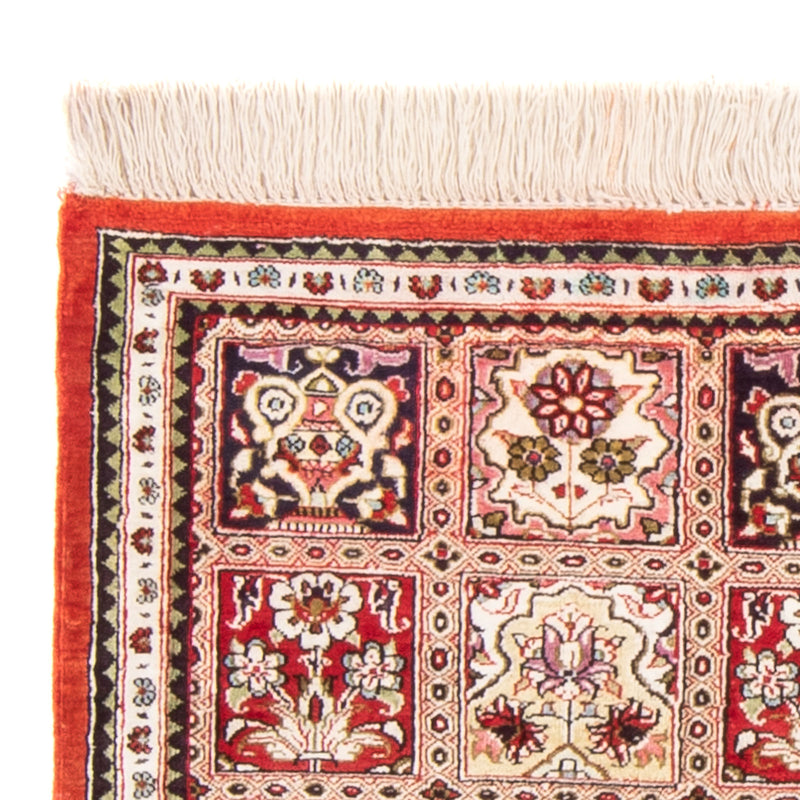 Tapis en soie - Ghom soie - Premium - 71 x 58 cm - multicolore