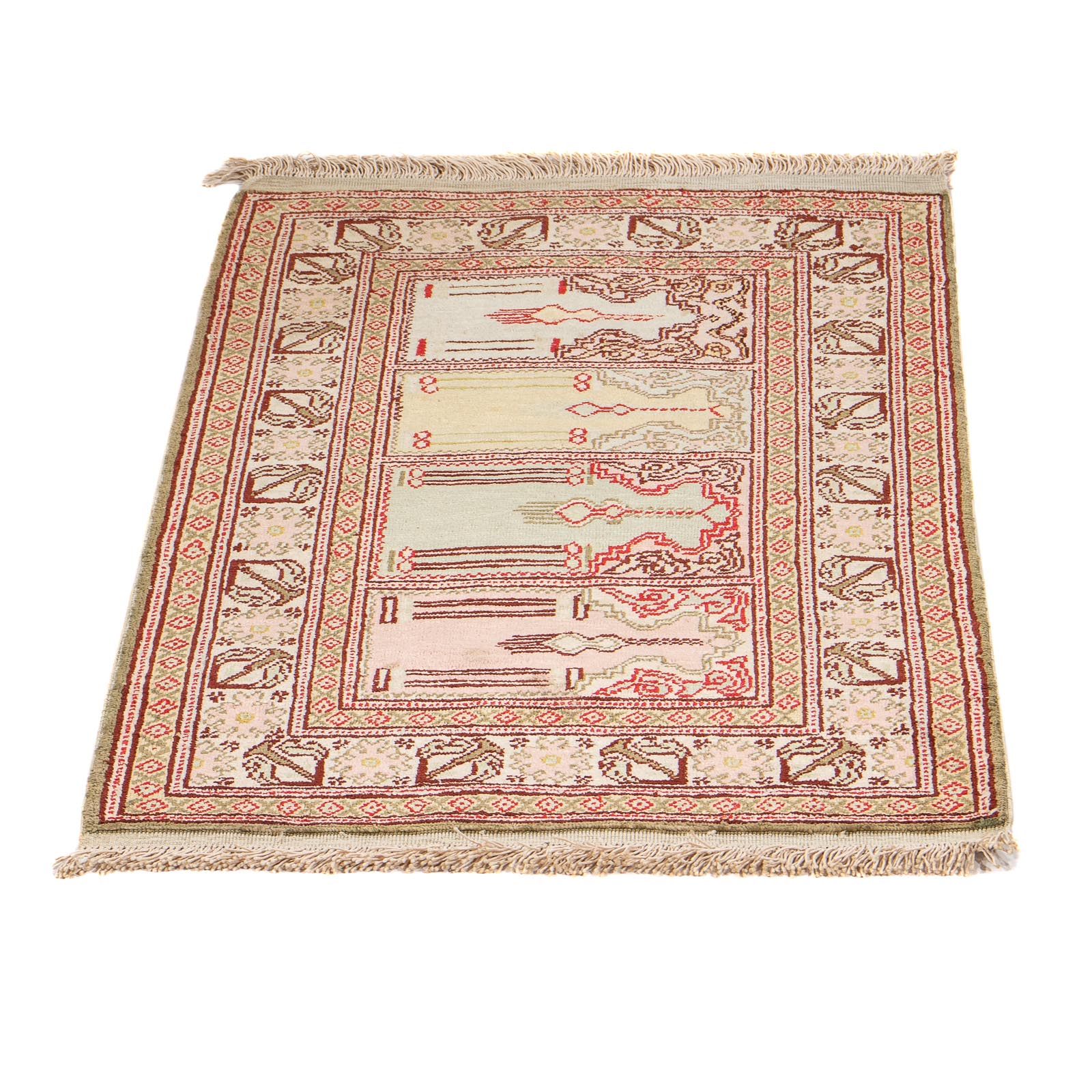 Orientteppich - Hereke - 61 x 41 cm - mehrfarbig