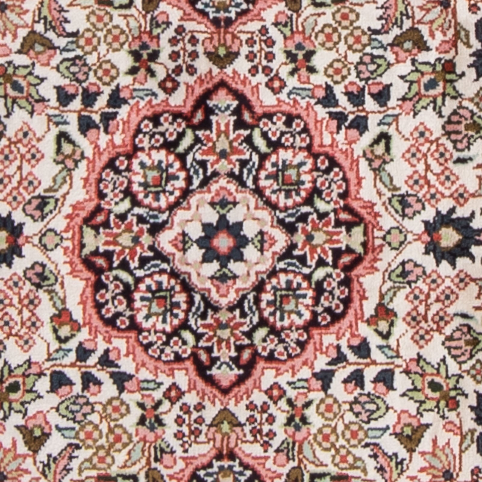 Seidenteppich - China Seide - 91 x 63 cm - beige