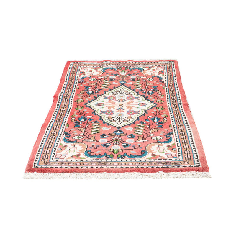 Tapis persan - Nomadic - 129 x 76 cm - rouge clair