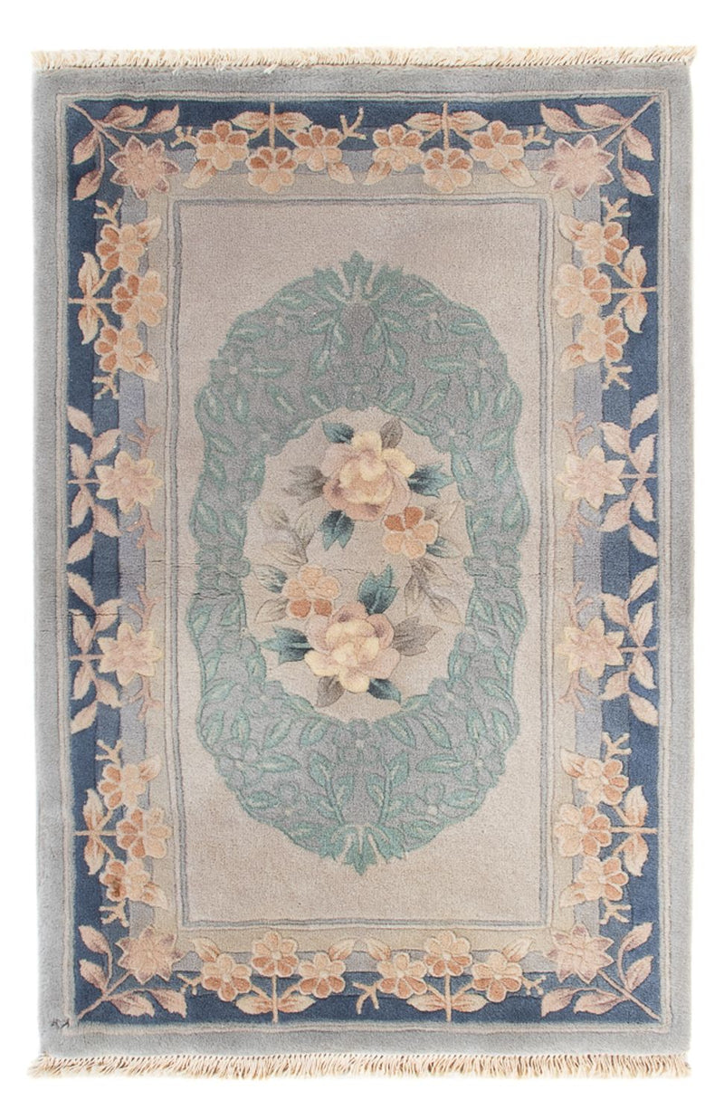 Tapis chinois - 94 x 60 cm - sable