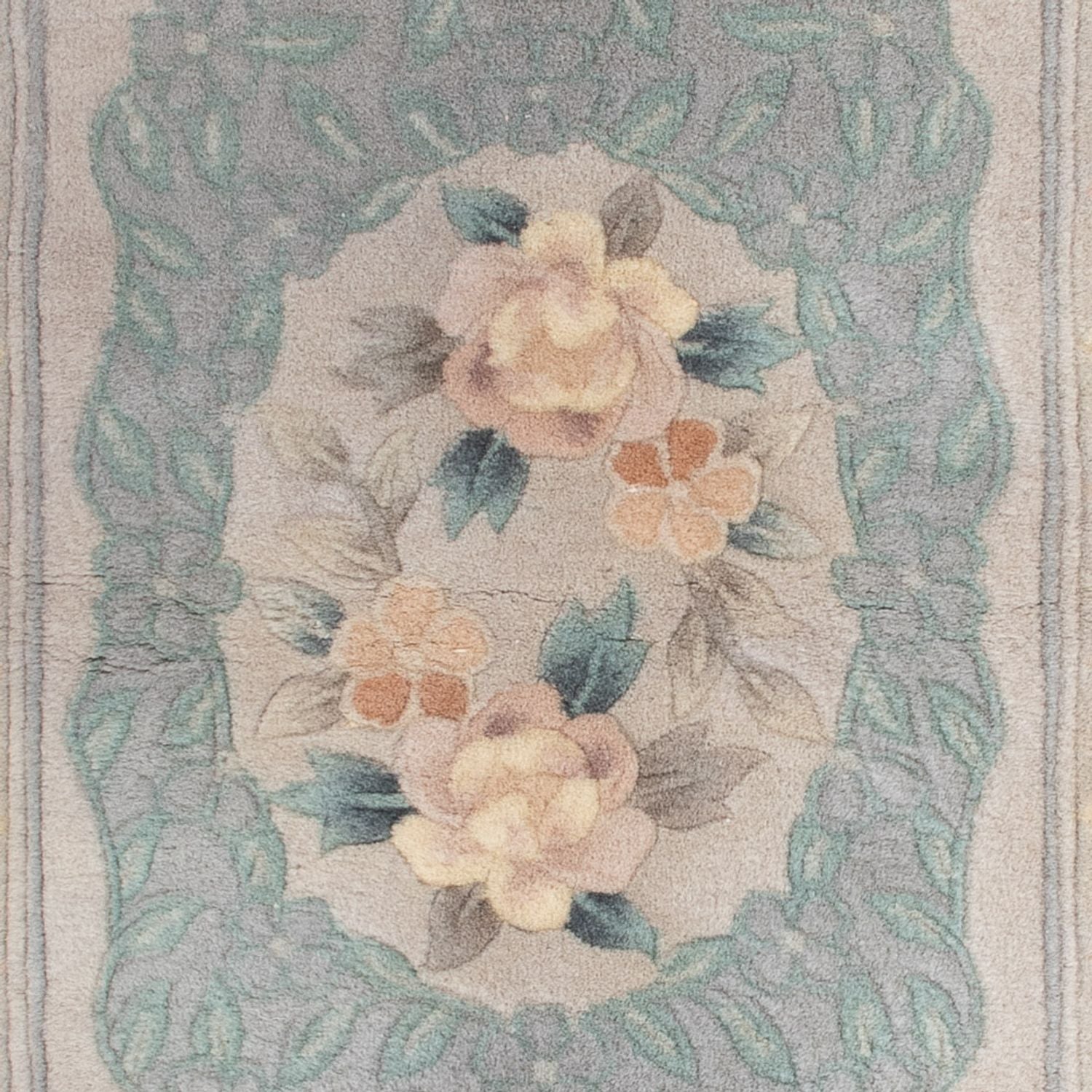 Tapis chinois - 94 x 60 cm - sable