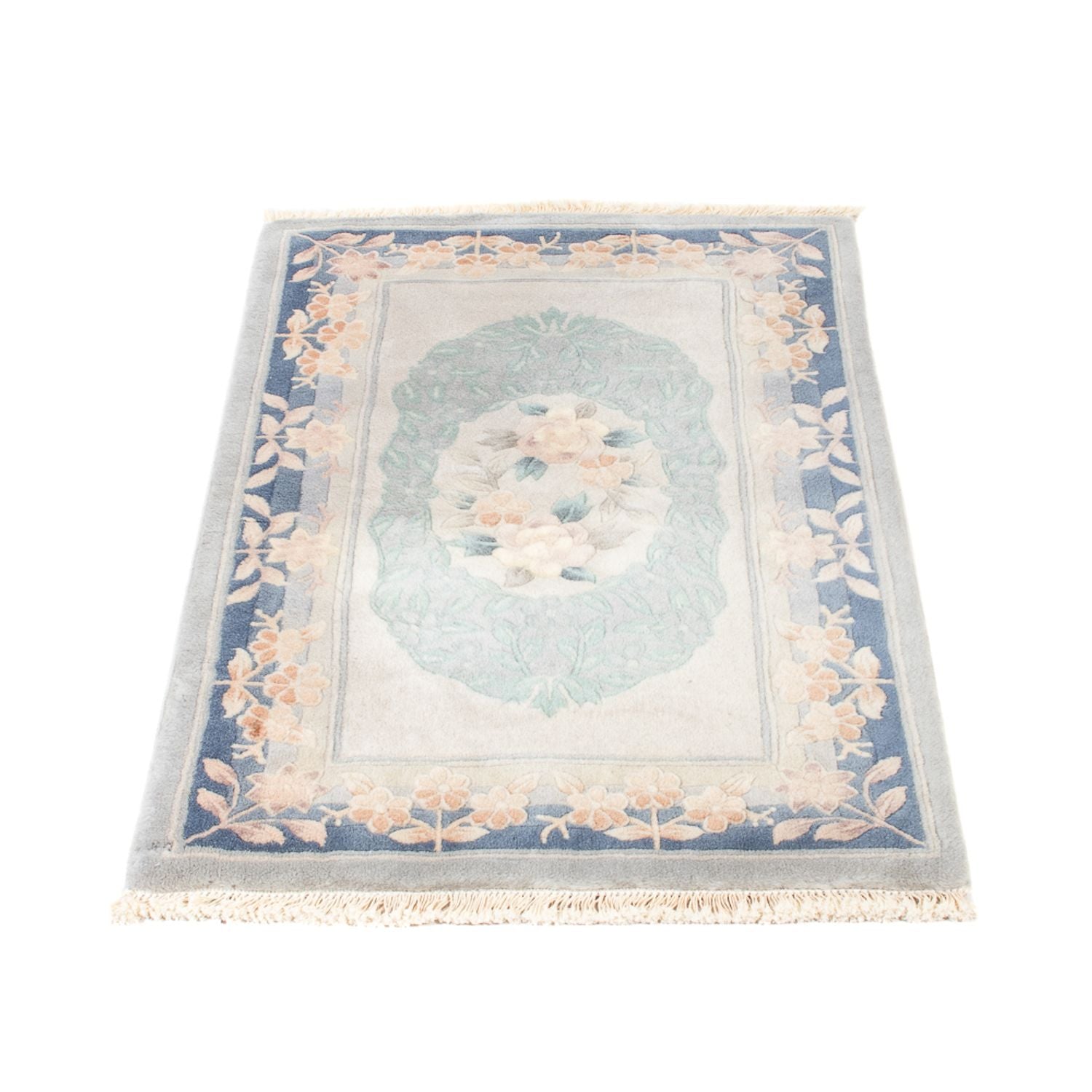 Tapis chinois - 94 x 60 cm - sable