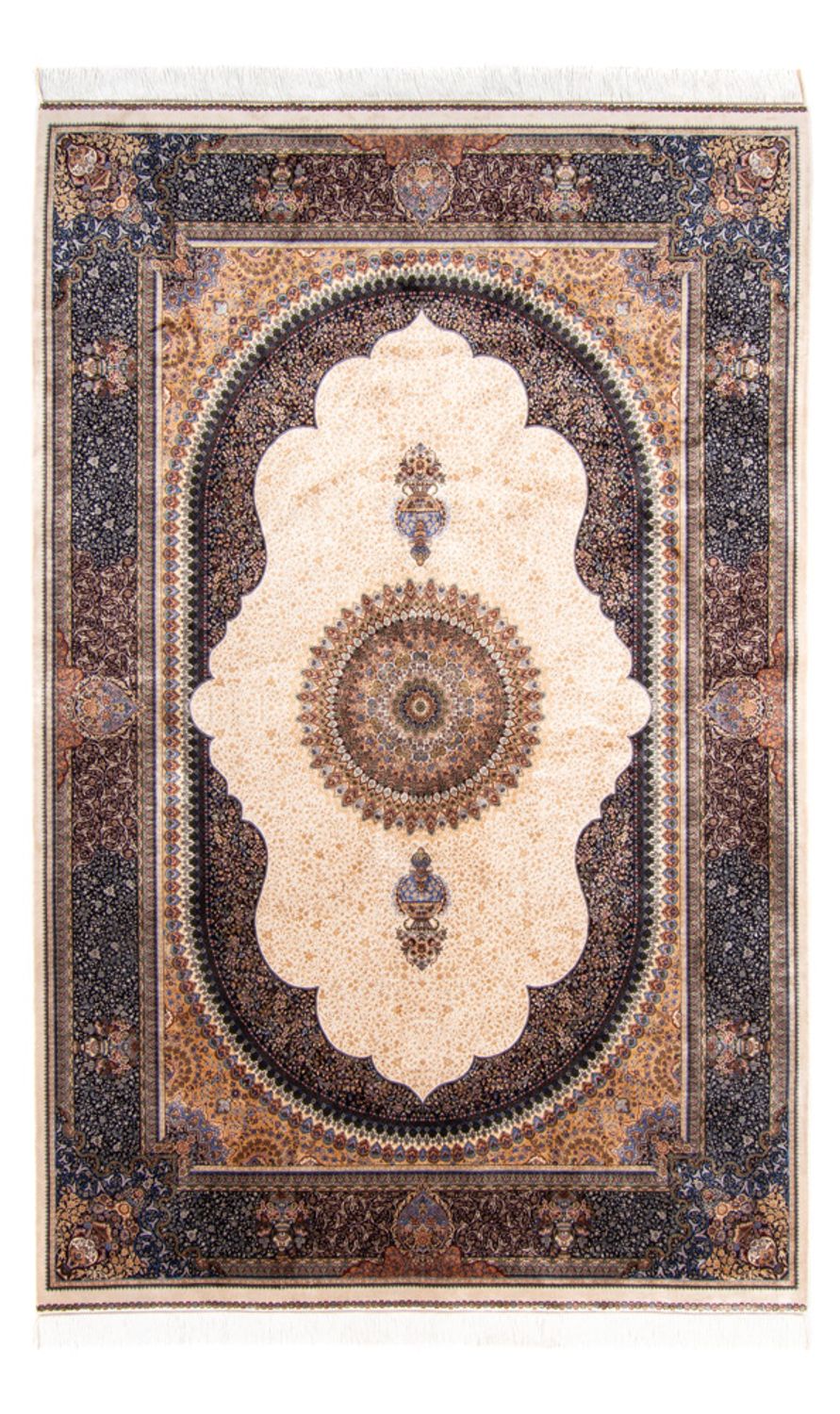Perserteppich - Ghom - 230 x 148 cm - beige