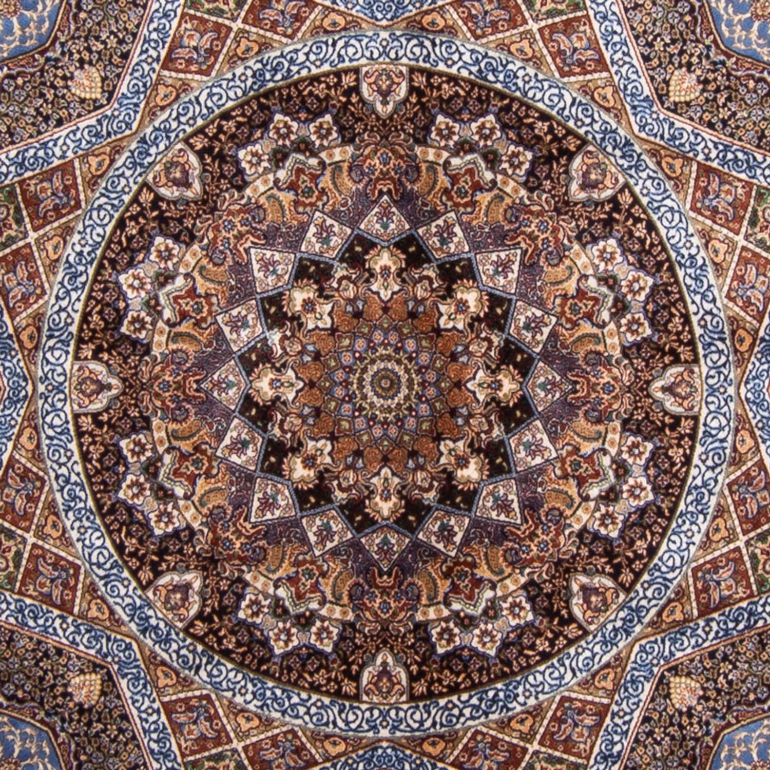 Perserteppich - Ghom - 230 x 150 cm - mehrfarbig