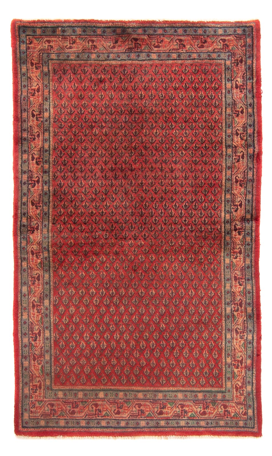 Tapis persan - Mir - 160 x 95 cm - rouge