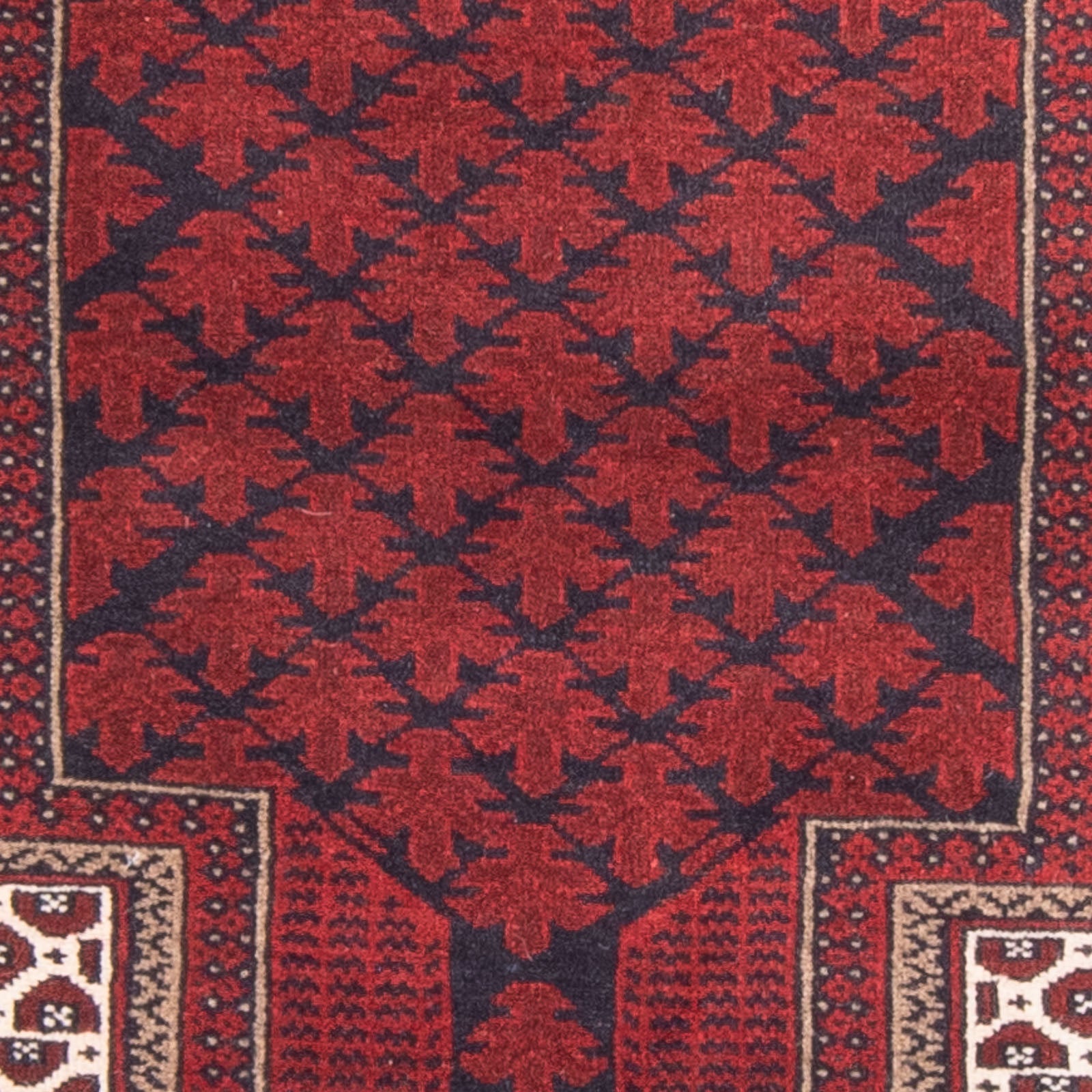 Tapis Belutsch - Tapis de prière - 154 x 92 cm - rouge