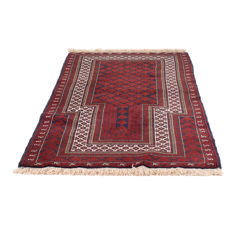 Tapis Belutsch - Tapis de prière - 154 x 92 cm - rouge
