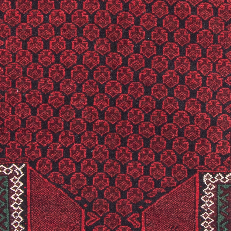 Tapis Belutsch - Tapis de prière - 145 x 88 cm - rouge