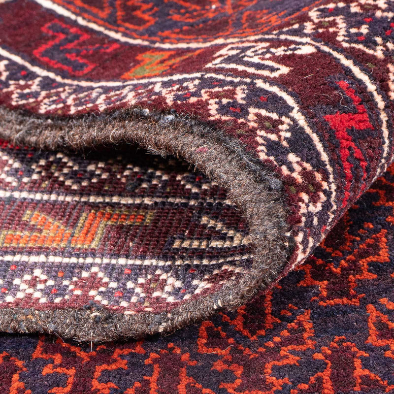 Tapis Belutsch - Tapis de prière - 146 x 99 cm - bleu foncé