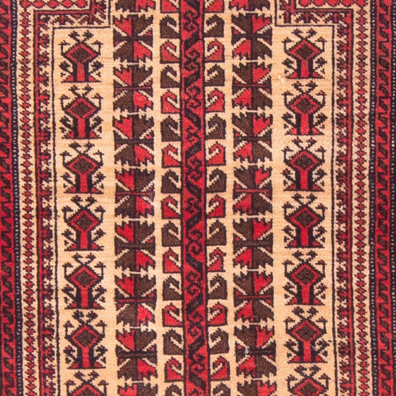 Tapis Belutsch - Tapis de prière - 132 x 95 cm - beige