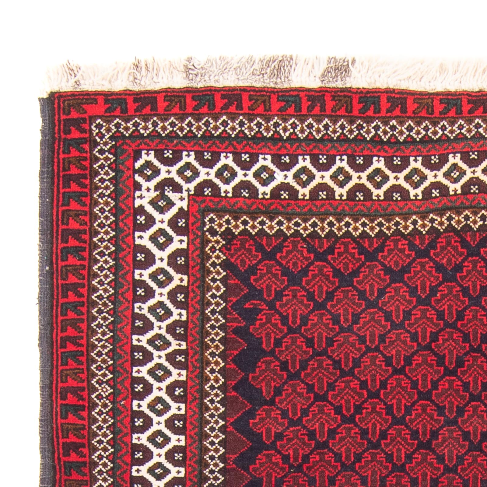 Tapis Belutsch - Tapis de prière - 130 x 90 cm - rouge